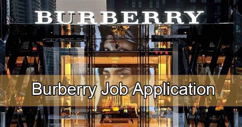 part time jobs burberry|burberry early careers.